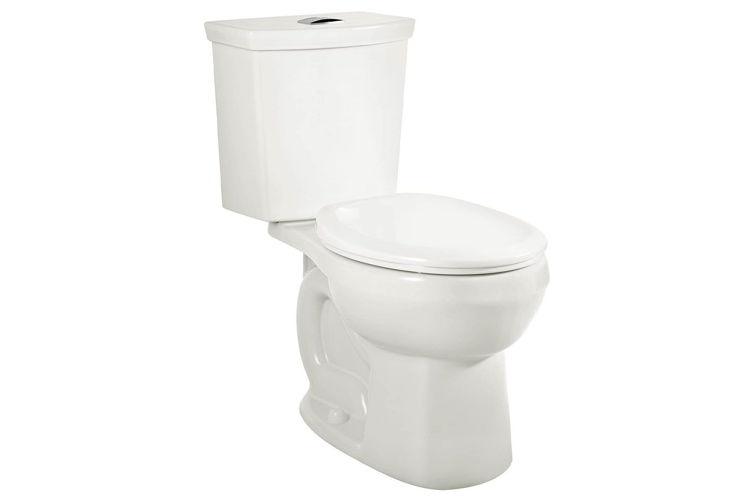 American Standard 2887518.020 H2Option Siphonic Dual Flush Normal Height Elongated Toilet with Liner, White, 2-Piece