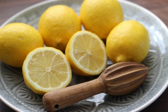 bowl of lemon read to go in the deep freeze