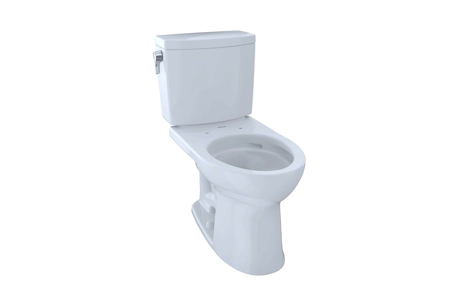 TOTO CST454CUFG#01 Drake II 1G Two-Piece Elongated 1.0 GPF Universal Height Toilet with CEFIONTECT, Cotton White